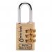 Burg-wachter 30 Mmbrass Combination Padlock 433483
