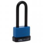 Burg-Wachter 48mm Long Shackle Aluminium Padlock With Protective Cover 433487