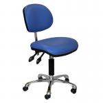 Low Clean Room Chair Withlock Loading Castors, Lupin 433503