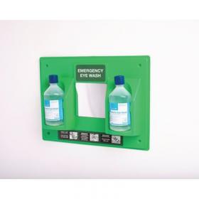 Eye Wash Station Complete Green With Mirror (Each) 433539