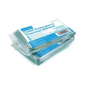 Child Emergency Thermal Blanket 120Cm X 90Cm - Pack Of 10 433586