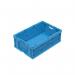 Folding Crate 600 X 400 X 220 Without Lid Closed Sides 433609