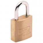 Burg-Wachter 20mm C-Line Brass Padlock 433625