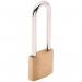 Burg-wachter 40 mm Longshackle C-line Brass Padlock 433628
