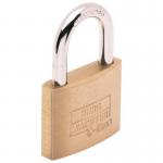 Burg-Wachter 50mm C-Line Brass Padlock 433629