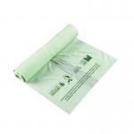 80 l Green Compostable Waste Sack 400 Pcs (40 Rolls X 10 Pcs) 433683