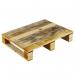 Half-euro Wooden Pallet 800 X 600 Mm- Ht - 3 Runner - Stack of 50 Pcs 433819