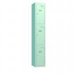 Retro 3 Door 1800 X 300 X 450 Cam Lock - Mint Green 433950