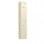 Retro 2 Door 1800 X 300 X 300 Cam Lock - Cream 433971