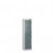 Low Tier Education 2 Door 1200 X 300 X 300 Hasp Locks Silver Body Slate Door 433979