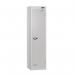 Low Tier Education 1 Door 1200 X 300 X 300 Hasp Locks Silver Body Silver Door 433983