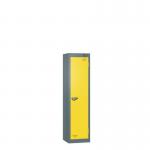 Low Tier Education 1 Door 1200 X 300 X 450 Hasp Locks Slate Body Green Door 434044