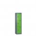 Low Tier Education 3 Door 1200 X 300 X 300 Hasp Locks Slate Body Green Door 434047