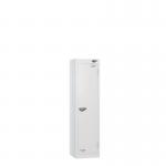Low Tier Education 1 Door 1200 X 300 X 450 Hasp Locks White Body White Door 434062