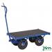 Heavy Duty Braked Turntabletruck 950 X 545 X 396 with Pneumatic Tyres 434085