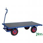 Heavy Duty Braked Turntable Truck With Puncture Proof Tyres 434086