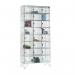 8 Door Nest of 3 Mesh Locker - 457 mm Deep 434130