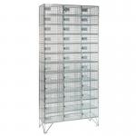 12 Door Nest of 3 Mesh Locker - 305 mm Deep 434139