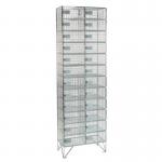 12 Door Nest of 2 Mesh Locker - 457 mm Deep 434141