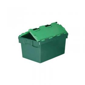 Attached Lid Container GreenGreen 54L 434143