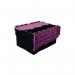 Attached Lid Containerwith Black Base and Purple Lid 56 l 434147