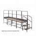 Climb It 4 Inline Platform -4 X 800 X 800 X 500 - 1 Tread , 5 Handrails 434193