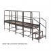 Climb It 4 Inline Platform -4 X 800 X 800 X 750 - 2 Tread , 9 Handrails 434196