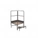 Climb It Platform - 800 X 800 X 500 - 1 Tread , 2 Handrails 434200