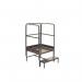 Climb It Platform - 800 X 800 X 500 - 1 Tread , 3 Handrails 434201