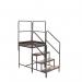 Climb It Platform - 800 X 800 X 1000 - 3 Tread , 2 Handrails 434204