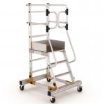 Climb-it Mobile Stepswith Safety Gate - 4 Tread 434206