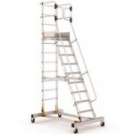 Climb-it Mobile Stepswith Safety Gate - 10 Tread 434209