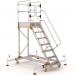 Climb-it Extra Large Platform Safetysteps with Adjustable Stabilisers - 7 Tread 434214
