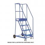 Climb-it Uk Picking Step- 400 mm Platform - 3 Tread - Blue 434243
