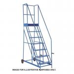 Climb-it Uk Picking Step- 400 mm Platform - 6 Tread - Blue 434246