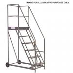 Climb-it Uk Warehouse Safetystep - 600 mm Platform - 8 Tread - Blue 434271
