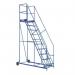 Climb-it Uk Warehouse Safetystep - 600 mm Platform - 10 Tread - Blue 434273