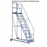 Climb-it Uk Warehouse Safetystep - 600 mm Platform - 11 Tread - Blue 434274