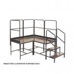Climb It 3 Corner (2 X 1) Platform- 3 X 800 X 800 X 250 434313