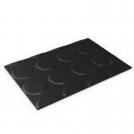 Multi Purpose Matting Black 25 Mroll 150 cm Wide with Large Stud Pattern 434342