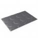 Multi Purpose Matting Dark Grey 25 m Roll 150 cm Width with Large Stud Pattern 434349