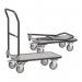 Collapsible Cart in Anthracitegrey - Platform l X W: 900 X 600 mm 434362