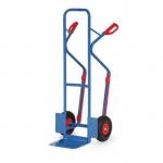 Tubular Steel Truck - Bladed 250 mm X W 320 mm - Polyurethane Tyres 434381