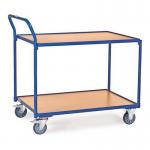 Table Top Cart - High Pushbar - 2 Shelves - Platform Length 1000 mm 434400