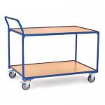 Table Top Cart - High Pushbar - 2 Shelves - Platform Length 1200 mm 434401