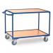 Table Top Cart - Horizontal Pushbar - 2 Shelves - Platform Length 1000 mm 434402