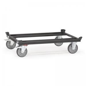 Pallet Dolly With Tpe Tyres, Anthracite Grey 434408