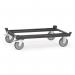 Pallet Dolly Withtpe Tyres, Anthracite Grey 434408