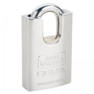 Burg-Wachter Delta 50mm Solid Hardened Steel Closed Shackle Padlock