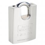 Burg-Wachter Delta 60mm Solid Hardened Steel Closed Shackle Padlock 434417